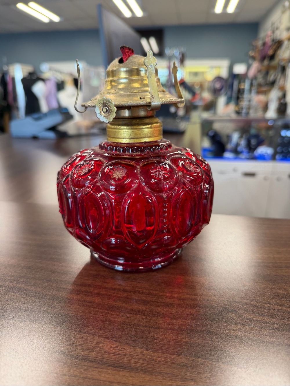 LE Smith Oil Lamp
